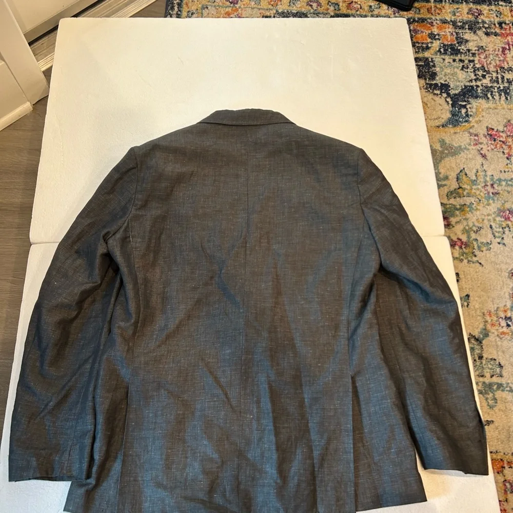 Pronto Uomo gray blazer suit jacket 2 button